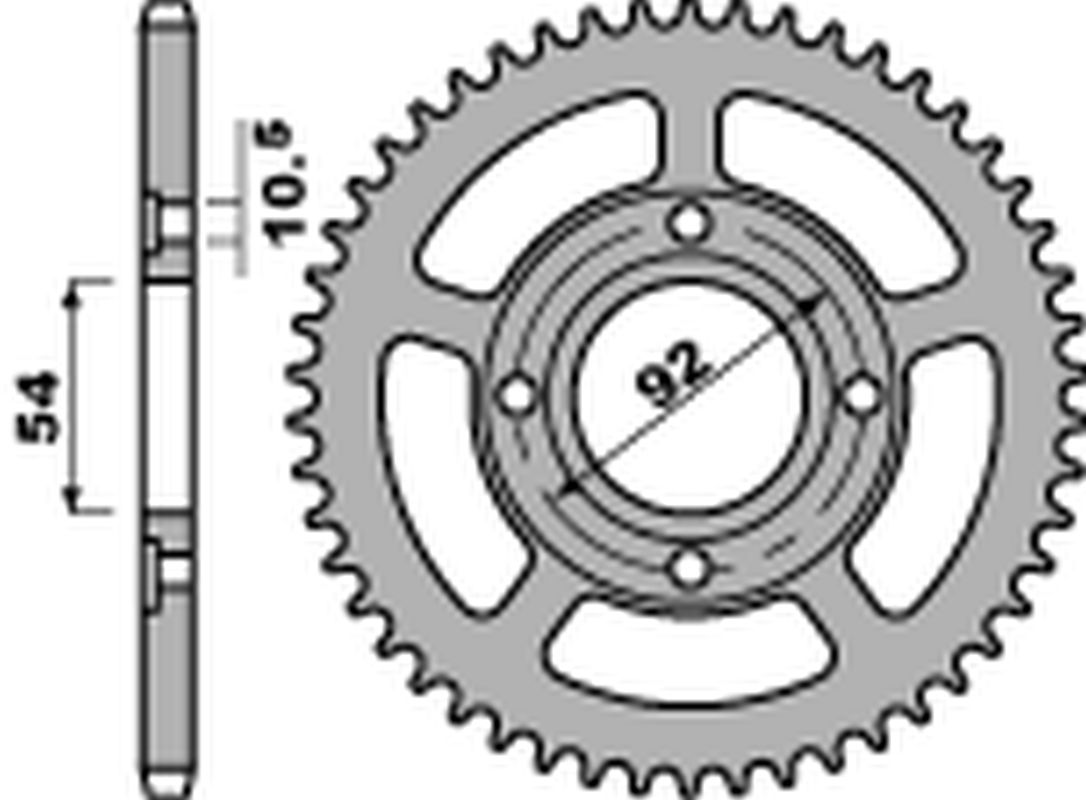 PBR 4432 45 F (JTR1078.45, std.-2)